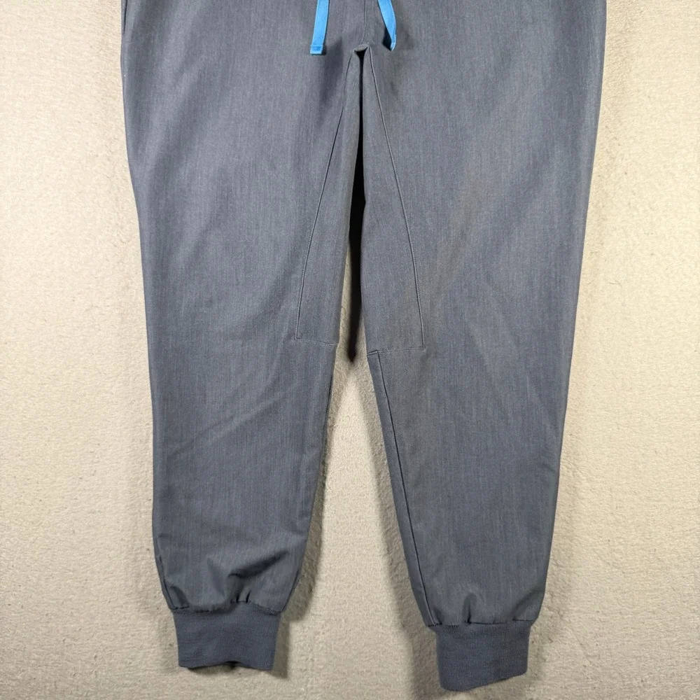 FIGS Technical Collection Scrub Joggers Mens XL Short Gray M23SW2016S Drawstring